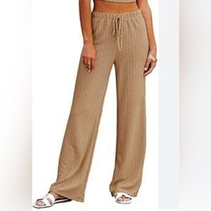 Kiki beige tan lounge loose fit pants xxl 2x